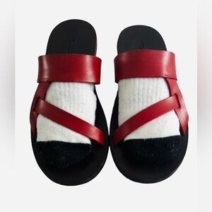 DRIES VAN NOTEN Men’s Leather Sandals